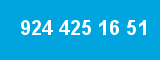 924 425 16 51 924 425 16 51
